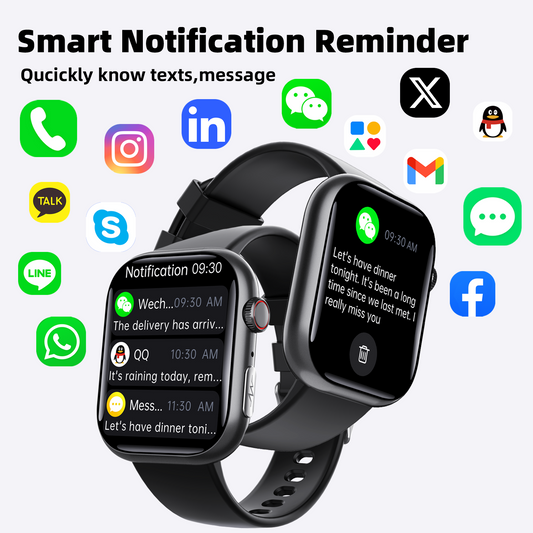 Best ECG Smart Watch of 2025 With Blood Pressure Monitor+Blood Glucose Monitoring